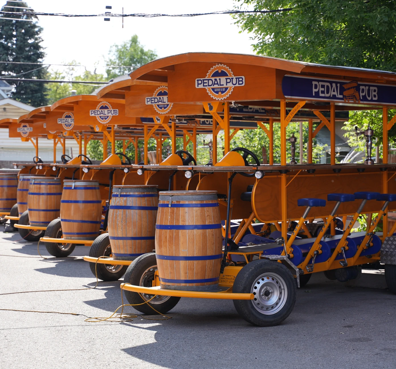 Pedal Pub party bikes