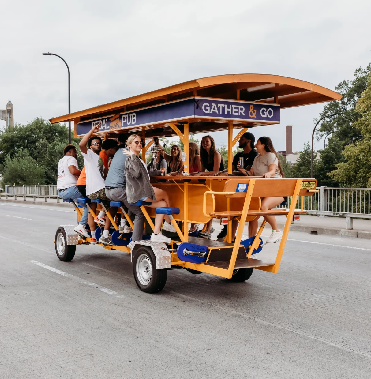 Pedal Pub party bike tour