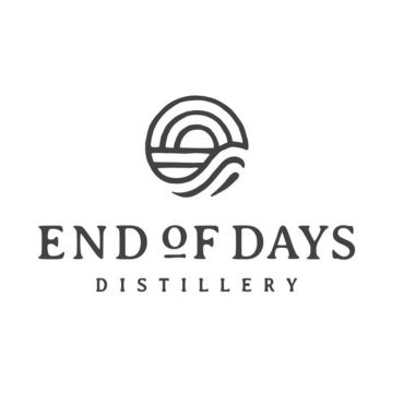 End of Days Distillery branding